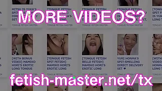 Japanese Asian Tongue Spit Face Eau-de-Cologne Licking Sucking Kissing Handjob Fetish - More at fetish-master&period;net